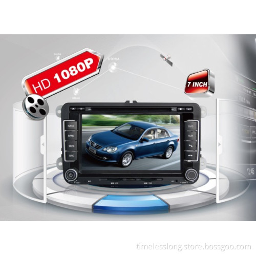 7 Inch Special Car DVD with GPS Phonebook Pop File Copy for VW S100 System (TID-C004)